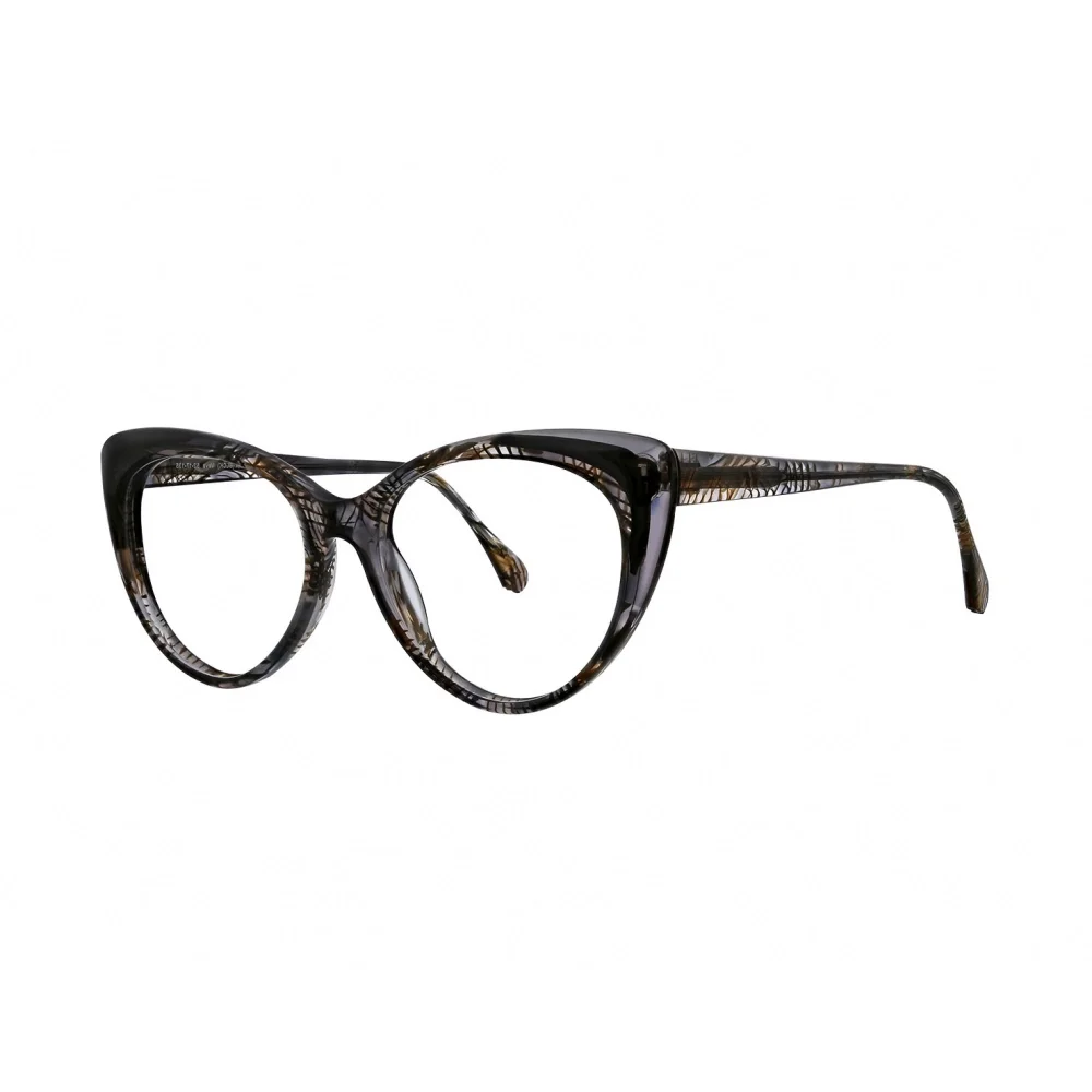 NWT Badgley Mischka VEVA Black Cat Eye 52mm Eyeglasses
